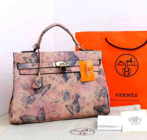 terjual tas wanita hermes birkin butterfly semi premium