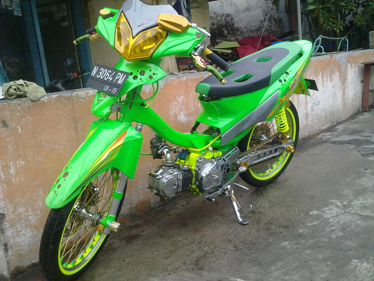 Kulit Jok Motor Honda Grand Bulus