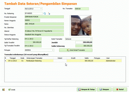 Software Koperasi - Synergia KSP versi 2.1 (tersedia versi demo)
