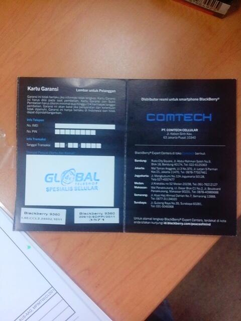 WTS: Blackberry Curve 9360 - Second