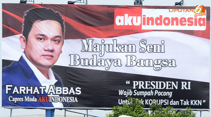 FARHAT ABBAS NGEBET JADI PRESIDEN, ini Susunan Kabinetnya jika Jadi PRESIDEN....!!!!