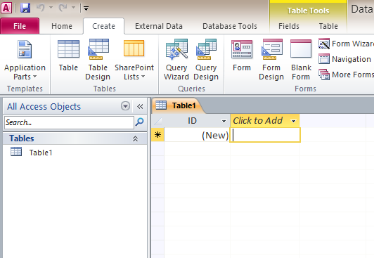 Database VisualBasic Menggunakan Microsoft Access