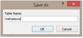 Database VisualBasic Menggunakan Microsoft Access