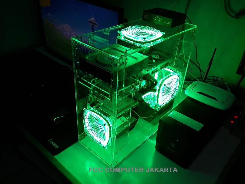 Terjual Transparent PC Casing Acrylic Case ISOLARIS Jakarta KASKUS