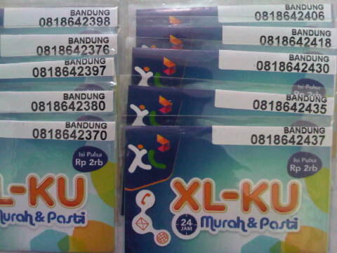 super murah XL 10 digit @ 40rb an gan