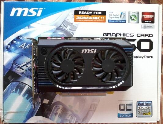 &#91;Review&#93; Graphic Card MSI AMD Radeon R7750 1GB DDR5 OC Edition