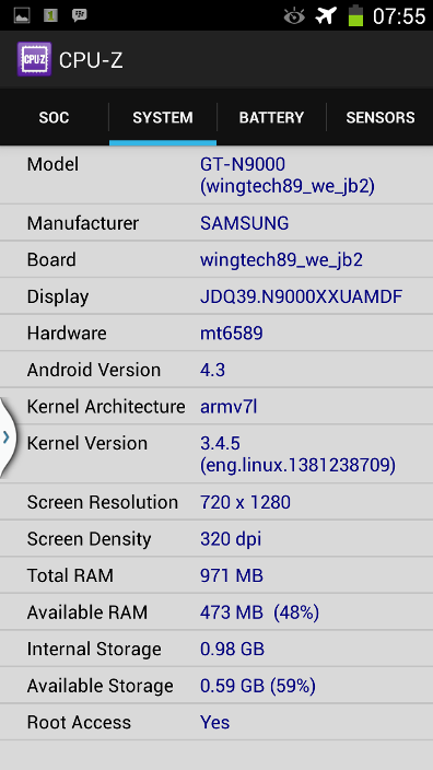 REPLIKA SAMSUNG GALAXY NOTE 3 - GT N9000 (AIR COMMAND & HANDWRITTING SUPPORT)