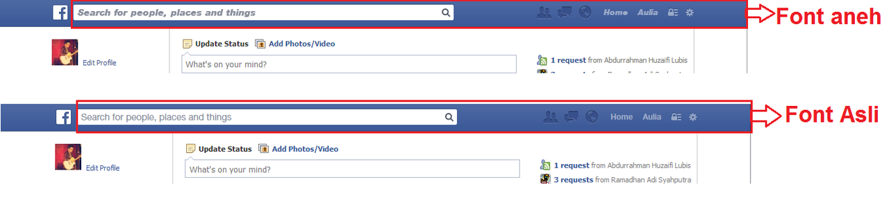 &#91;ASK&#93; Font di Google Chrome Berubah, Help Me :(