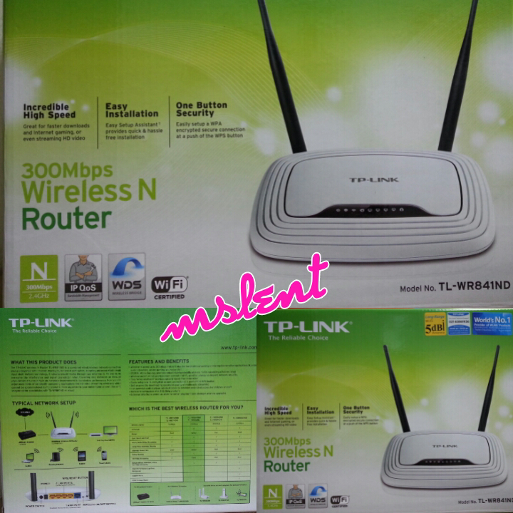 Jual : TP-Link tipe TL-WR841ND !!
