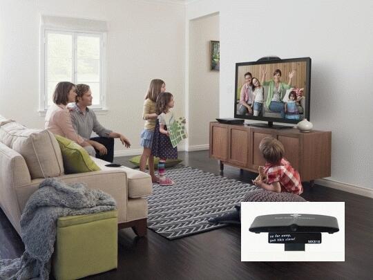 Android TV : MK818 Dual Core + 5MP Webcam