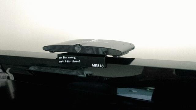 Android TV : MK818 Dual Core + 5MP Webcam