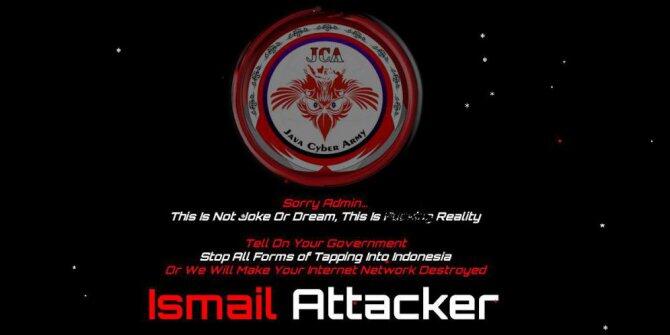 situs-situs negara ini pernah menjadi sasaran hacker indonesia
