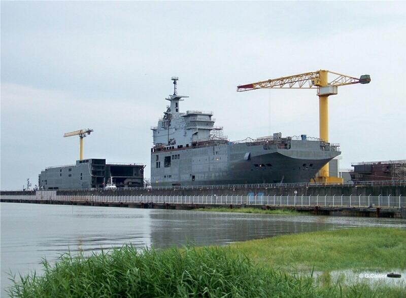 (Gambar) Tahapan Produksi Kapal Induk Heli VLADIVOSTOCK, Russiya.