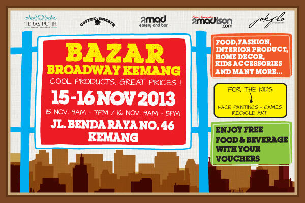 Bazar Broadway Kemang 15 - 16 November 2013