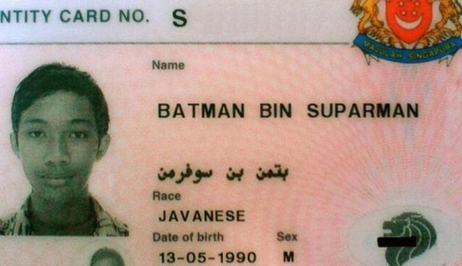 Masih ingat dengan Batman Bin Suparman ?