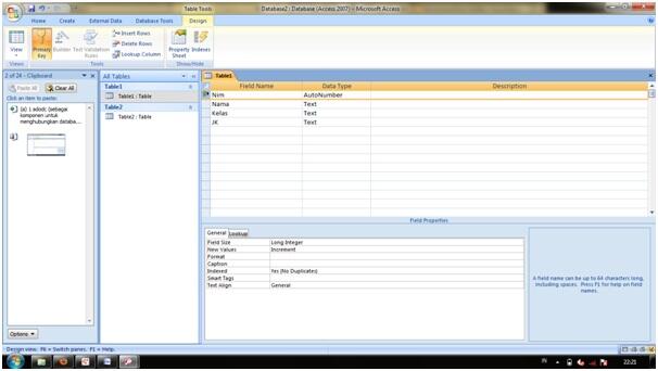 Langkah-langkah mengkoneksikan Ms.Access ke Visual basic