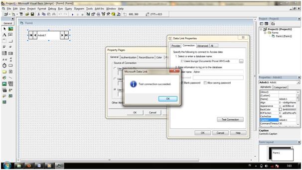 Langkah-langkah mengkoneksikan Ms.Access ke Visual basic