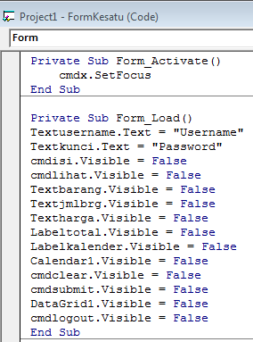 Menghubungkan Microsoft Access dan Visual Basic 6.0