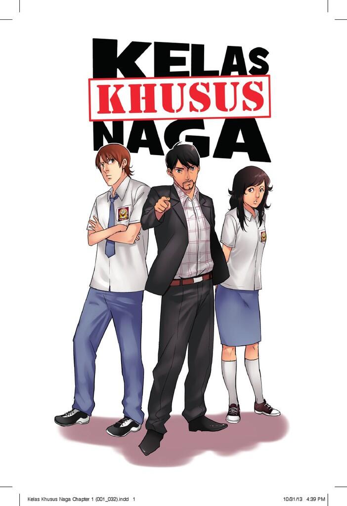 Kelas Khusus Naga - komik lokal adaptasi manga ofisial Dragon Zakura