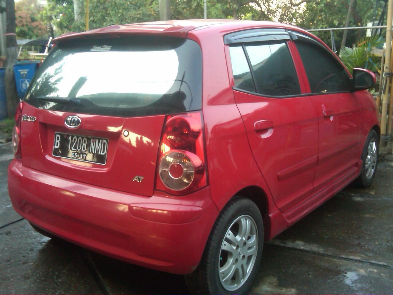 KIA Picanto Matic 2008 (Merah Solid) cash/credit