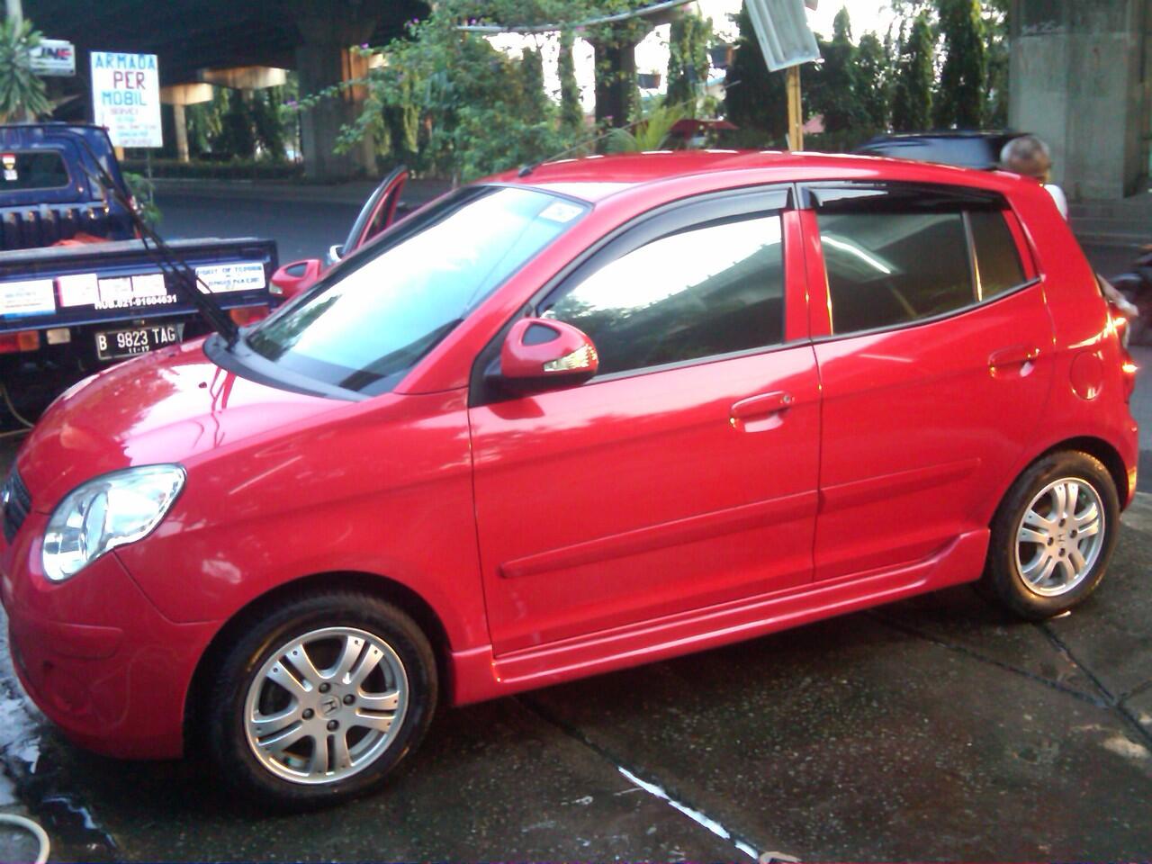 KIA Picanto Matic 2008 (Merah Solid) cash/credit