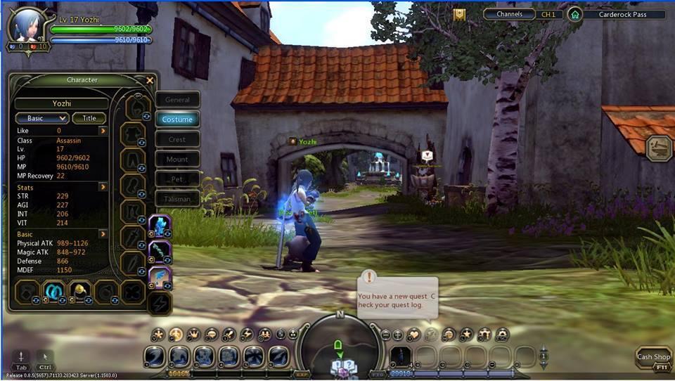 &#91;Private Server&#93;Play Dragon Nest(PDN)70Cap,Assasin Job ^_^