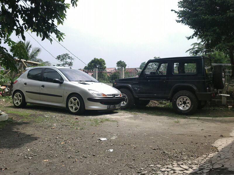 JUAL PEUGEOT 206 SPORTY M/T 2001 SPERTI BARU!!