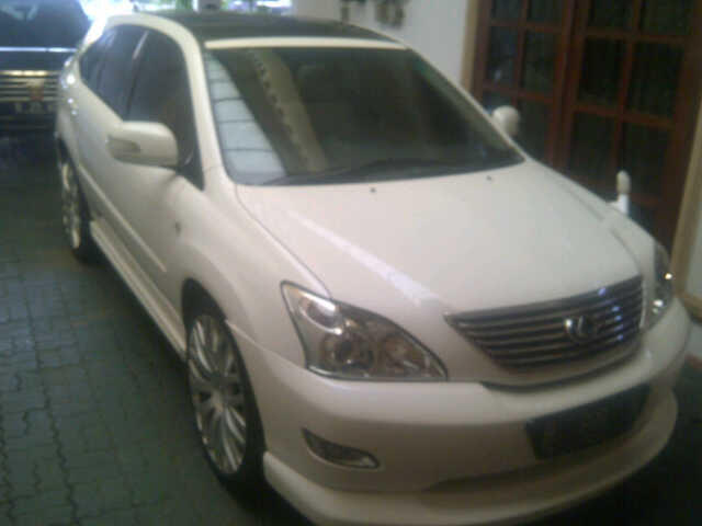TOYOTA HARRIER FULL LEXUS WHITE