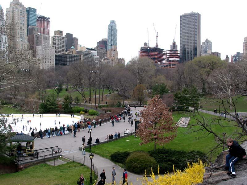 Central Park New York Oase Dibelantara Hutan Gedung