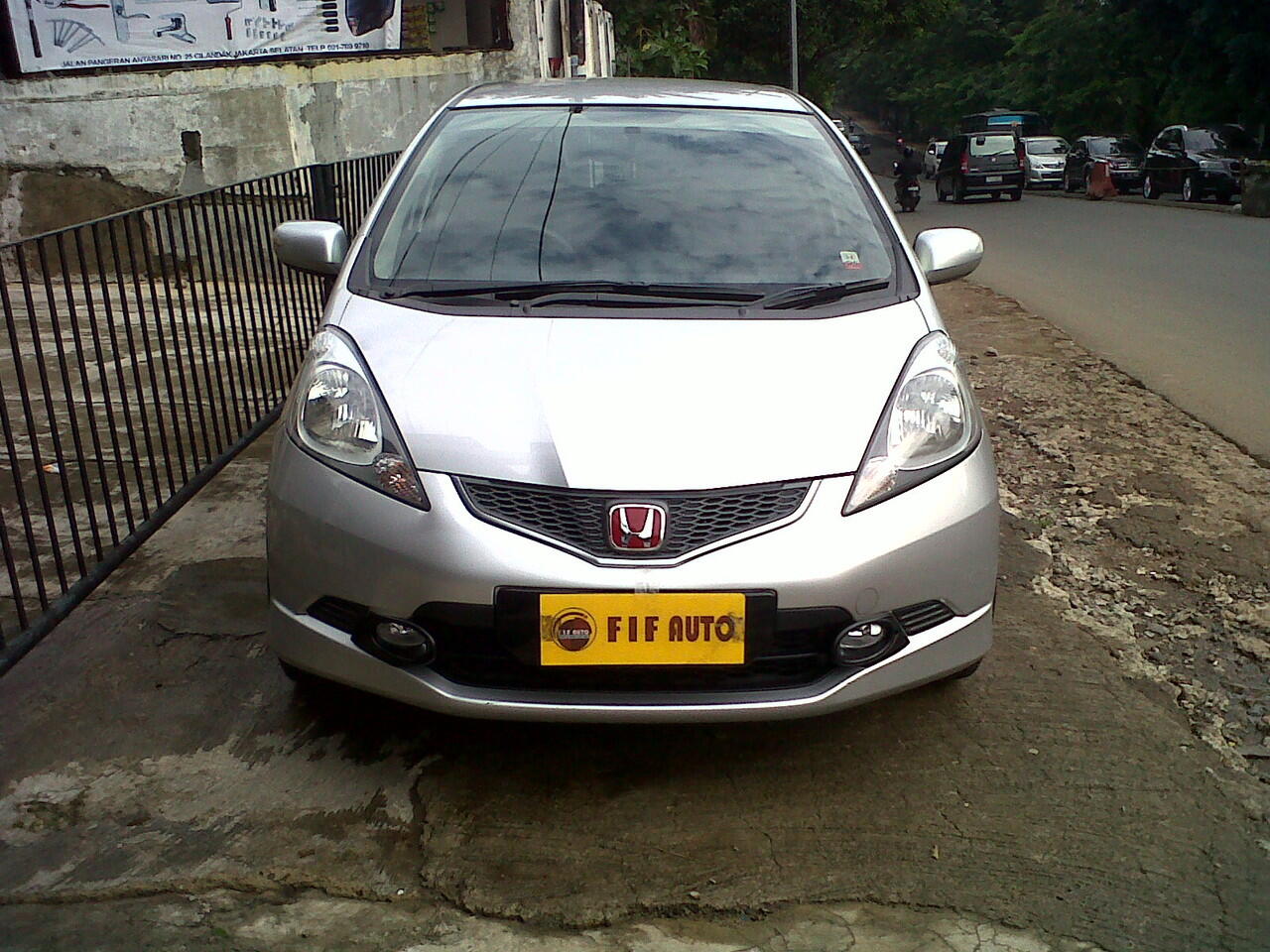 HONDA ALL NEW JAZZ RS AT 2010 SILVER METALIK
