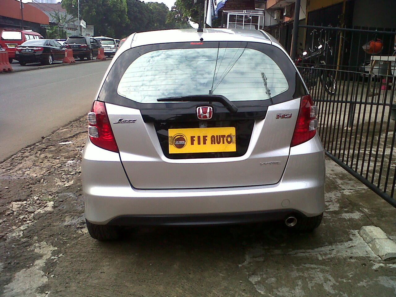 HONDA ALL NEW JAZZ RS AT 2010 SILVER METALIK