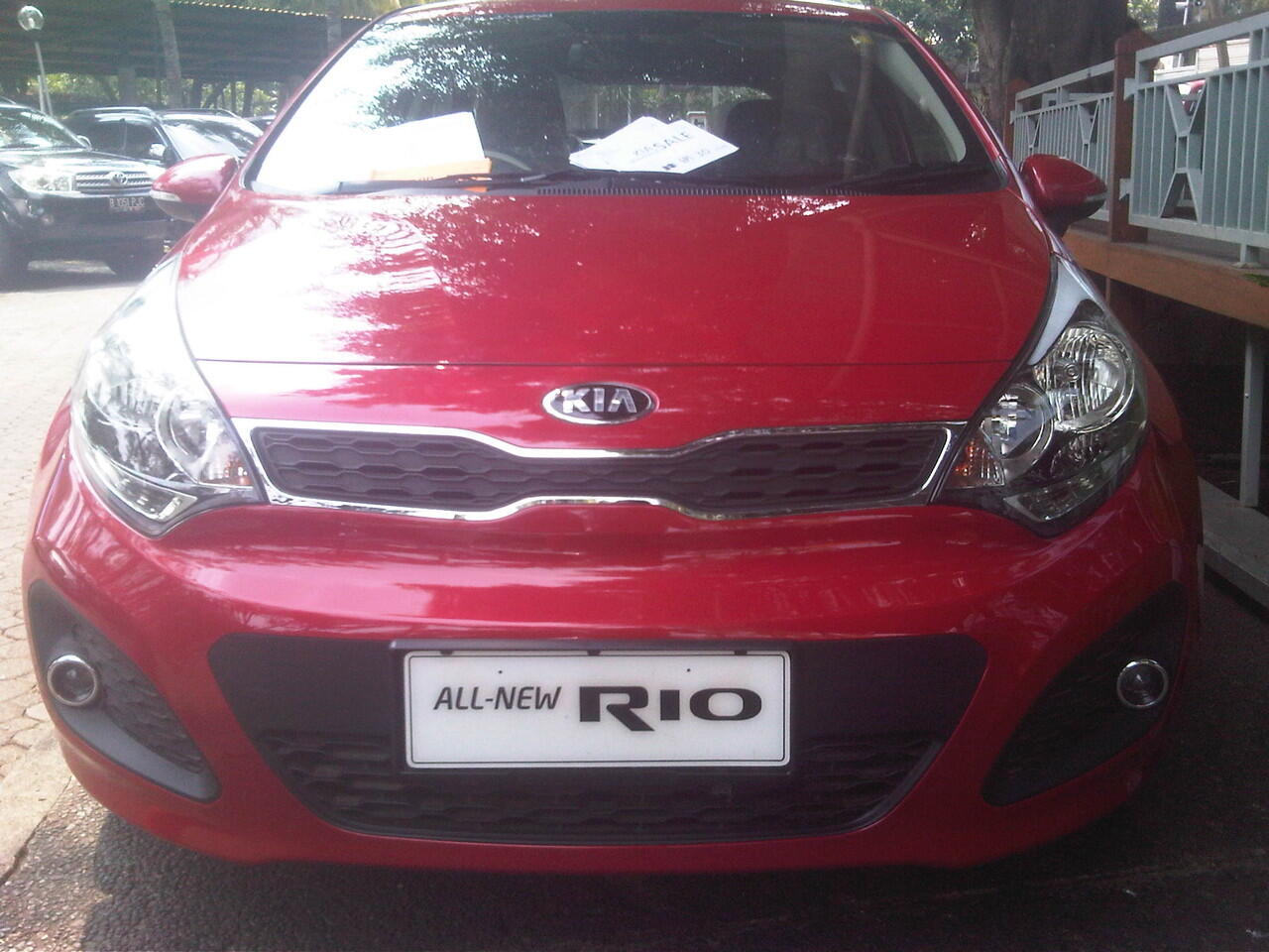 dijual kia all new rio unit ready stock promo free headunit,dll