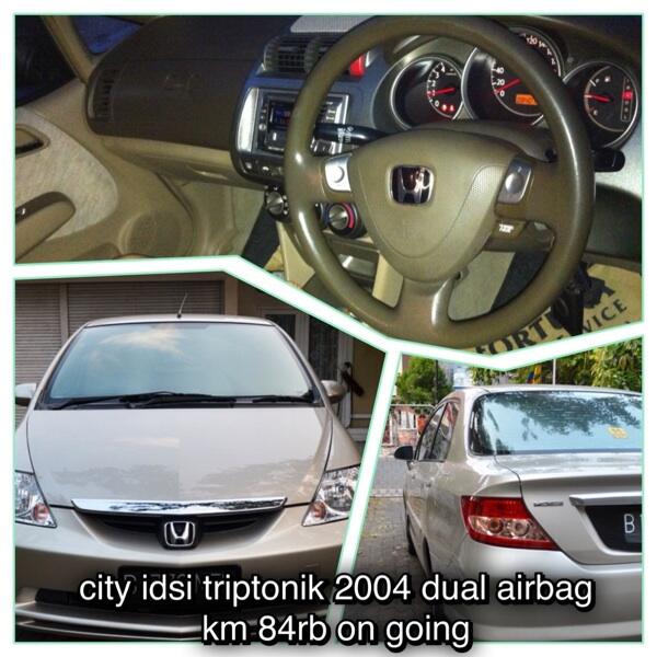 honda city idsi triptonik 2004 dual airbag