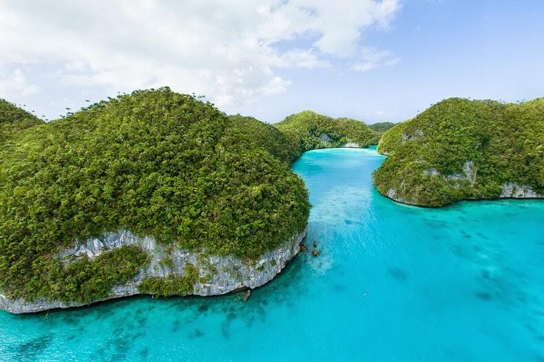 Mengintip Keindahan The Rock Islands di Palau
