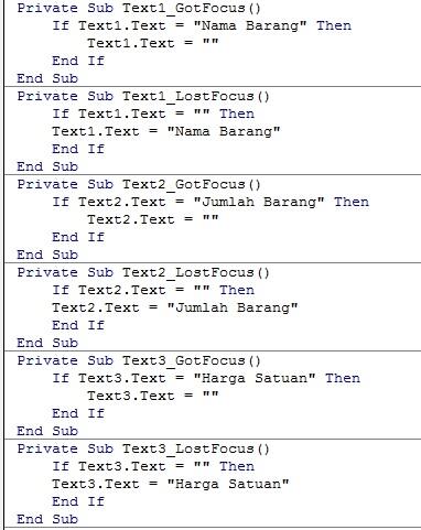 Membuat Program Database Koneksi VB dengan Database Access