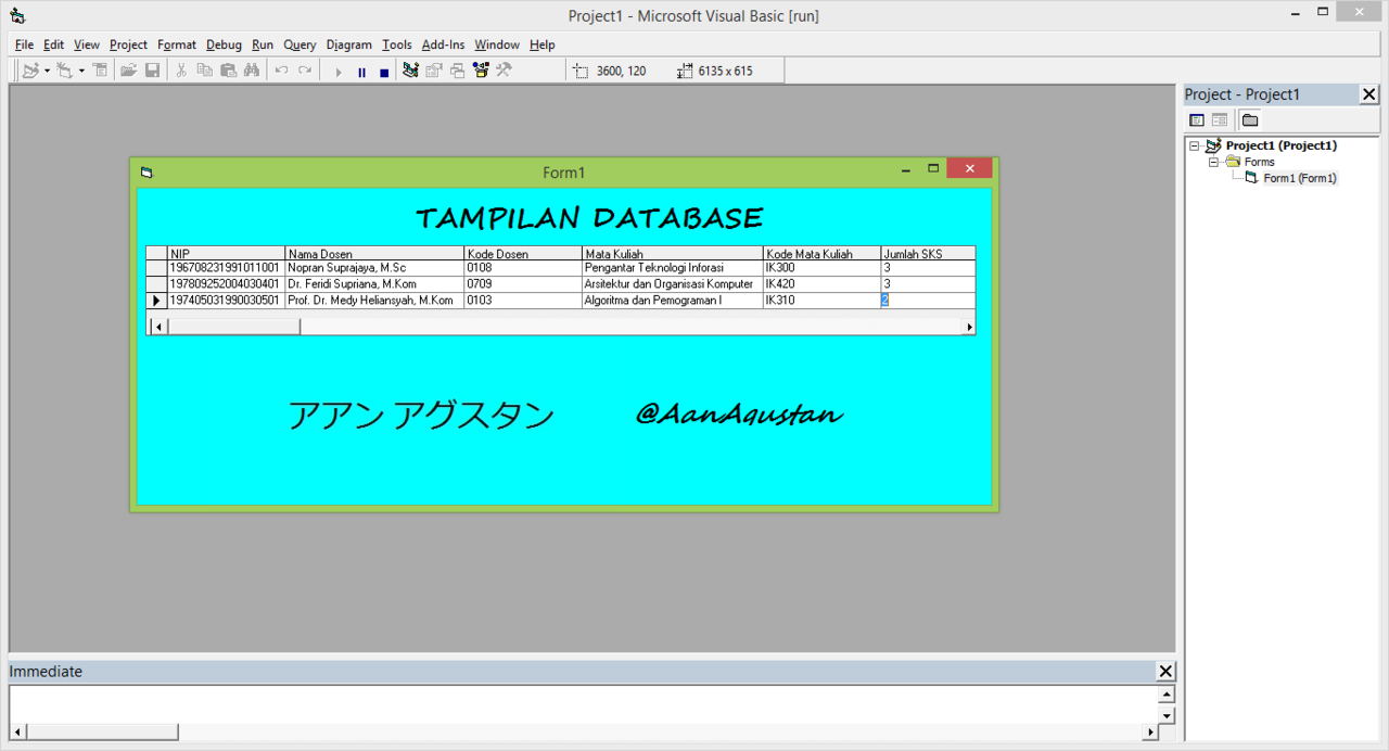 Koneksi Ms. Acces (2010) dengan visual basic