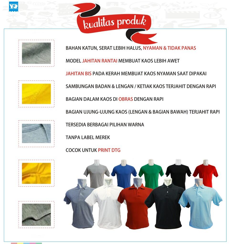 Distributor Kaos Polos ( Murah, Berkualitas, Adem Ayem )