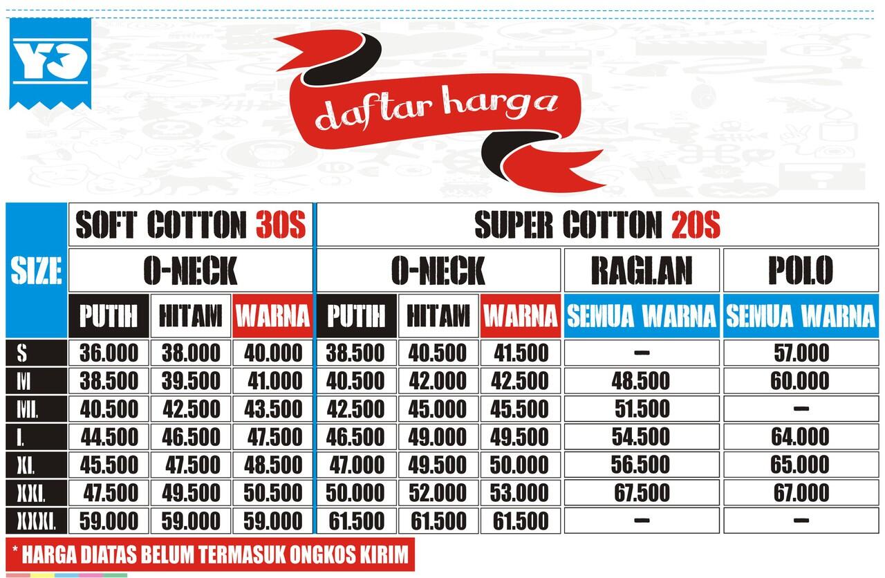 Distributor Kaos Polos ( Murah, Berkualitas, Adem Ayem )