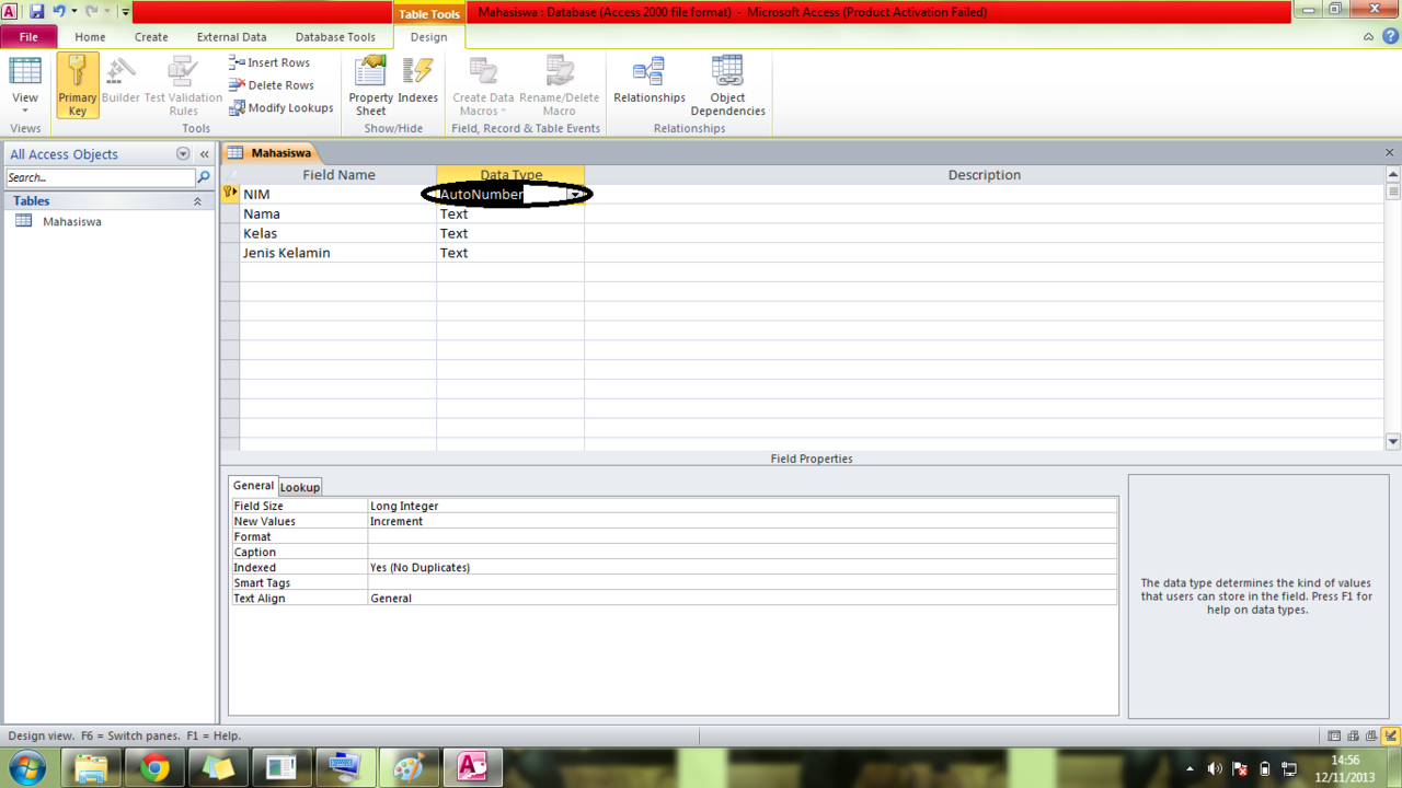 Cara menghubungkan atau menampilkan database dari microsoft Acces ke visual Basic