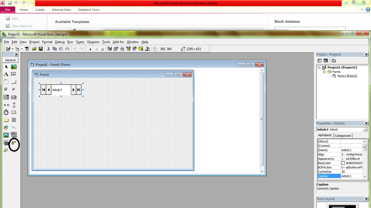Cara menghubungkan atau menampilkan database dari microsoft Acces ke visual Basic