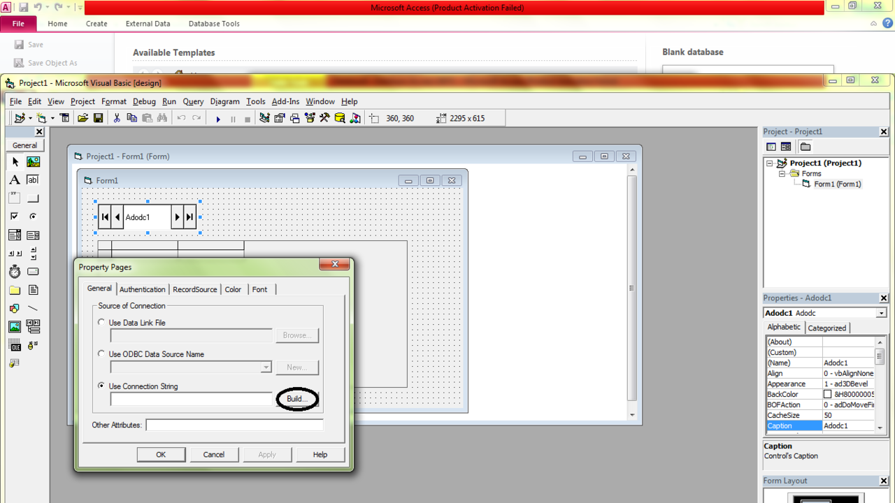 Cara menghubungkan atau menampilkan database dari microsoft Acces ke visual Basic