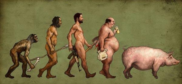 Inilah Berbagai Gambar Evolusi Manusia&#91;full Pict&#93;