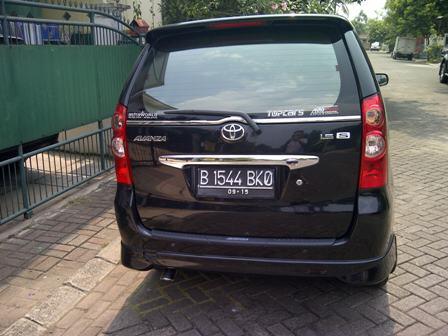 Toyota Avanza S At 1.5 Hitam 2010 Istimewa