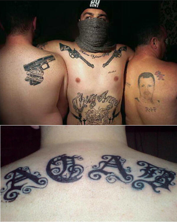 (PIC + STORY) 10 Tatto Gangster Besar Dunia 