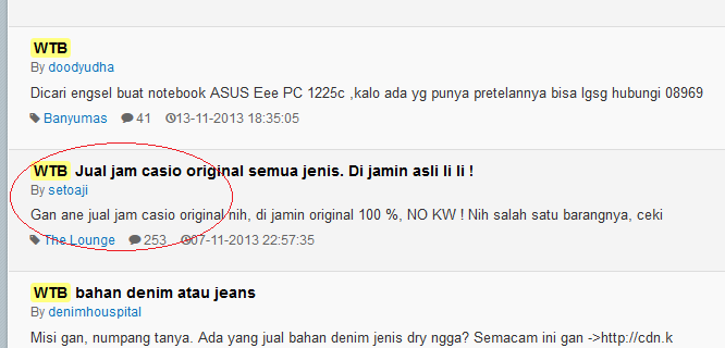 ngakak.. ada yang ngga ngerti arti WTB