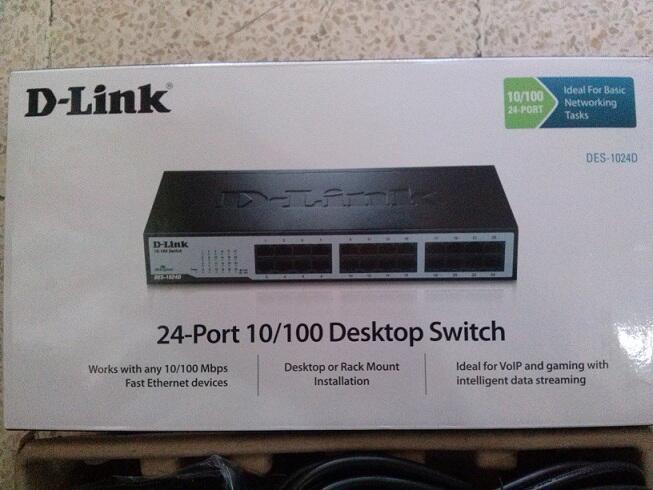 Switch/HUB 24 Port D-Link DES-1024D