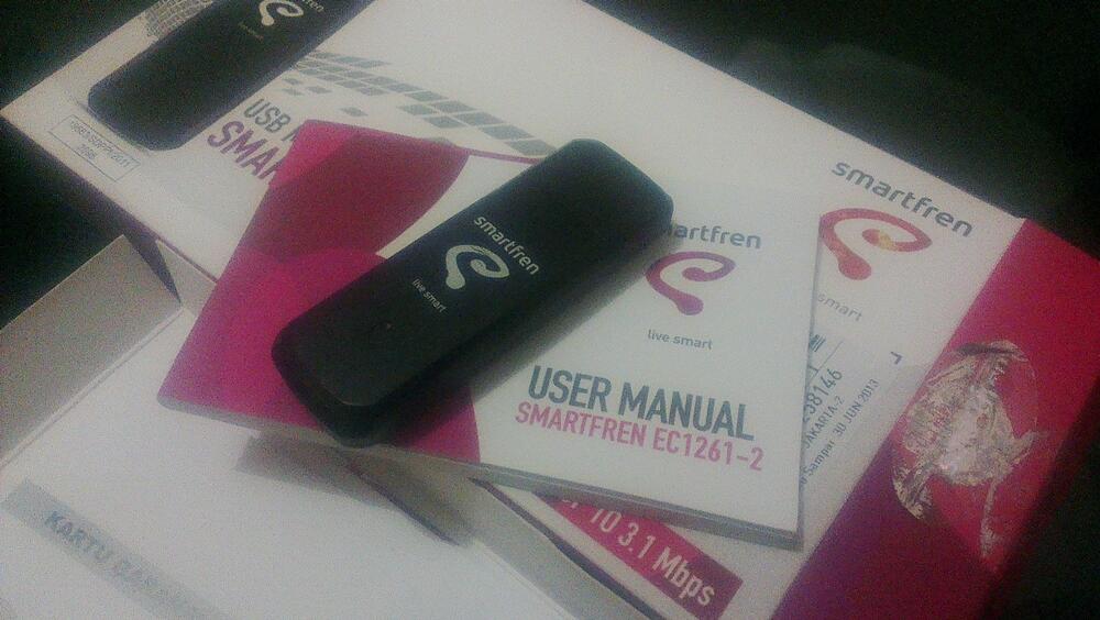 Modem SMARTFREN EC1261-2 FULLSET (CDMA UNLOCK 3.1Mbps)