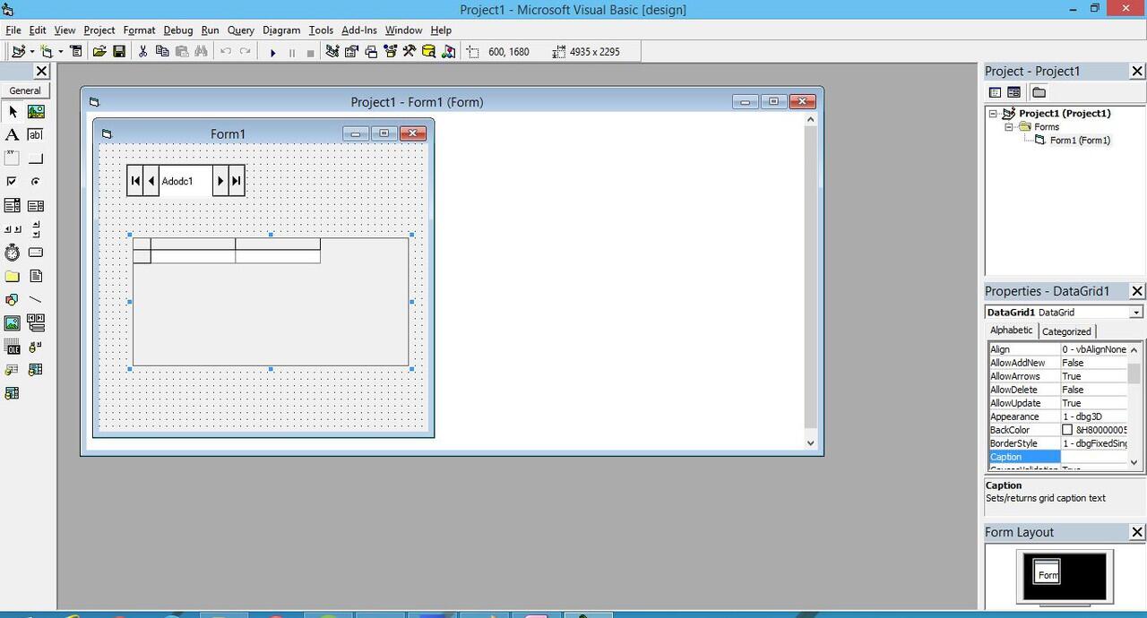 Mengkoneksikan Visual Basic 6.0 Dengan Microsoft Access