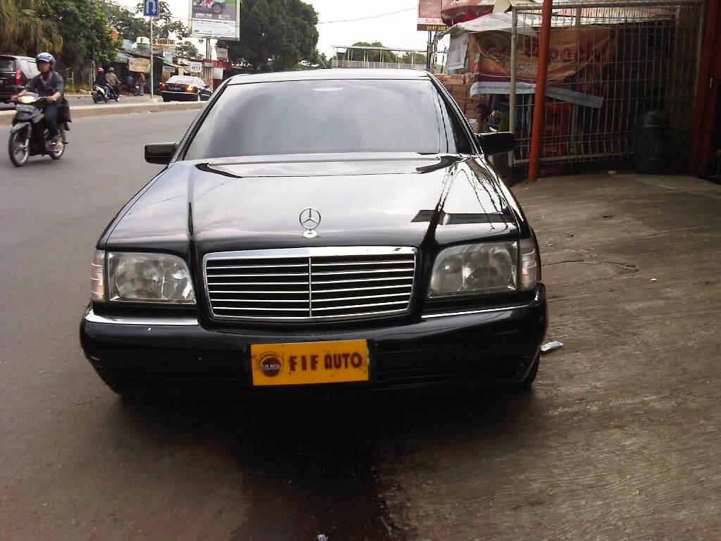MERCEDES BENZ S 320 L AT 1997 HITAM METALIK