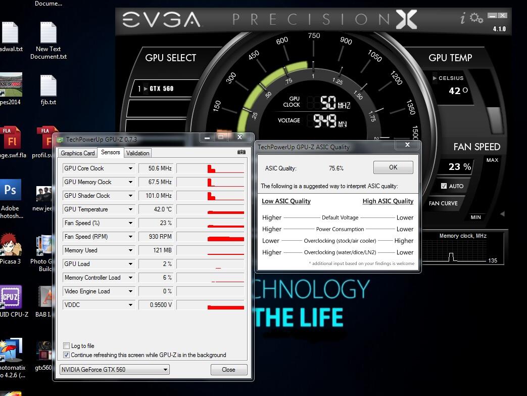 Post your gpu ASIC quality